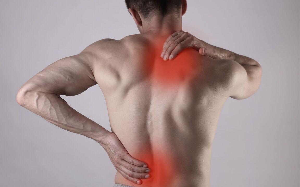 کمر میں درد پٹھوں کے نظام کی بیماریوں کی علامت ہے۔